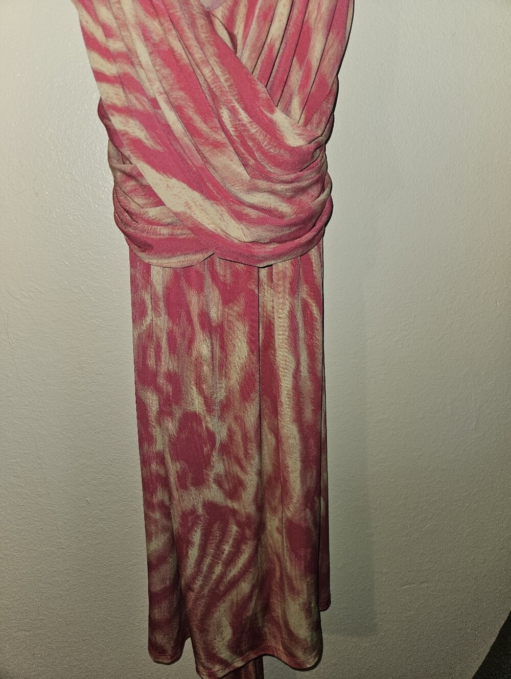 Jennifer Lopez Womans Spaghetti Strap Tie Back Dress Size L - Picture 3 of 12
